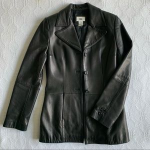BP Genuine Lambskin Leather Jacket, Black, Small